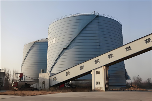 北屯钢板库和大型钢板库建造方式不同之处